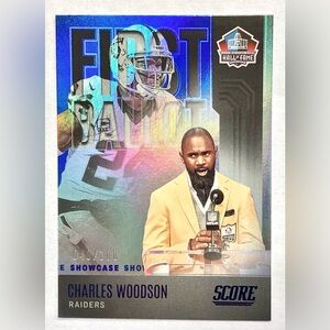 CHARLES WOODSON FIRST BALLOT 40/100 | 2022 PANINI-SCORE FOOTBALL